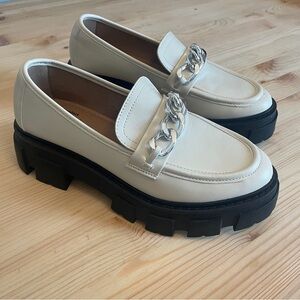 NOBO Comfort Cream Platform Loafers